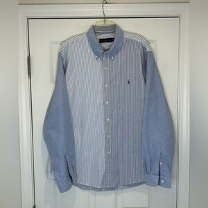 Ralph Lauren Color Block Fun Oxford Shirt Men's XXL Cotton